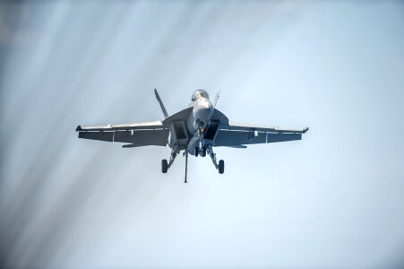 F-18 fighter airplane