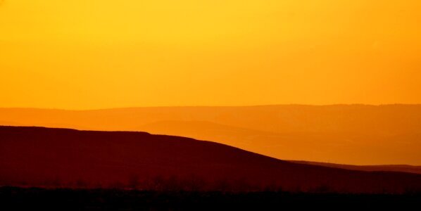 Dusk sunshine sky
