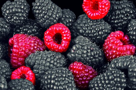 Fruit red vitamins photo
