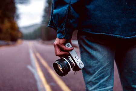 Camera landscape lens