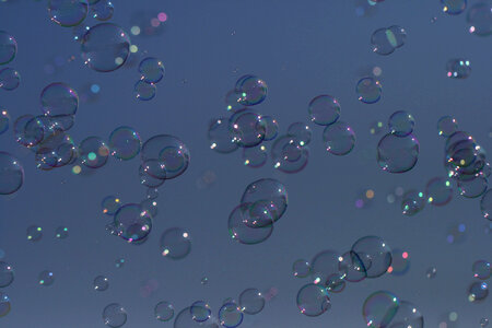 Bubbles Background Sky photo