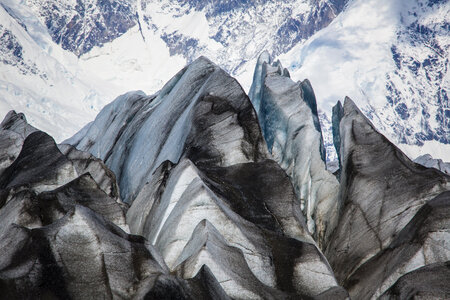 Kennicott Glacier Crevasses photo
