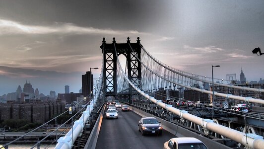 Bridge traffic city