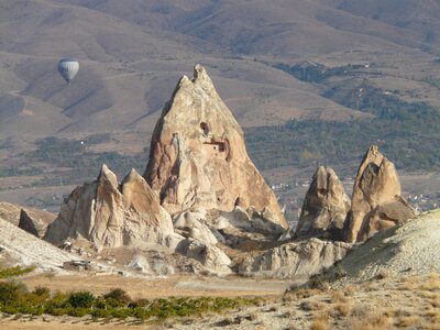 Tuff rock formation tufa landscape photo