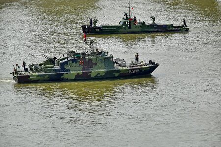 Army battleship camouflage photo