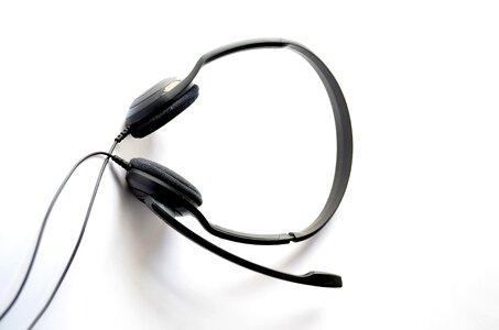 Headphones Black photo