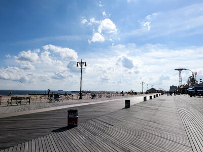 Coney Island Boardwalk photo