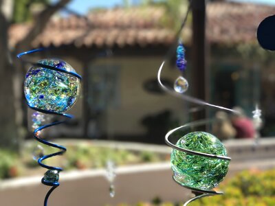 Art beautiful photo crystal