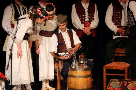 Folk costume men