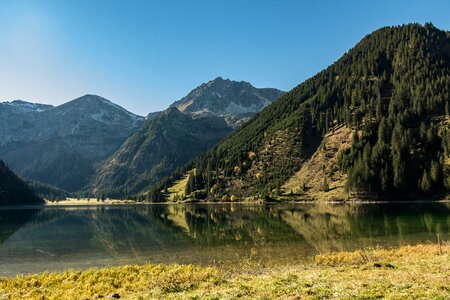 Alpine vilsalpseeberge mountains photo