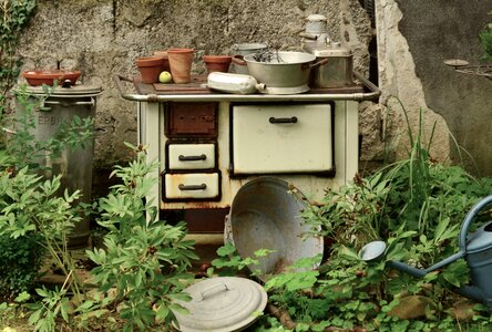 Antiques blechgeschirr cook