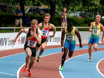 Athletics sport relay
