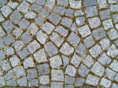 Gray stones structure