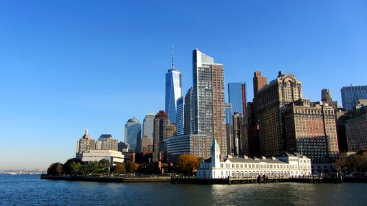 New york city usa downtown photo