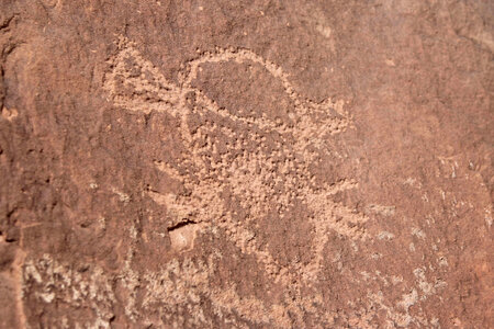 Native American rock carvings-1