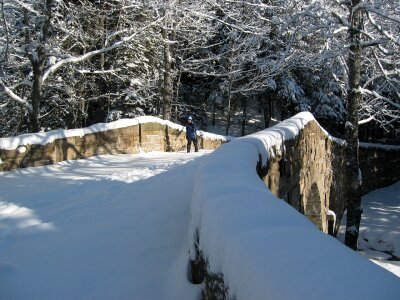 Cross-Country Skiing Acadia National Park photo