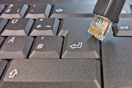 Lan computer lan cable