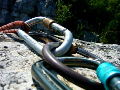 Ropes outdoor cliff