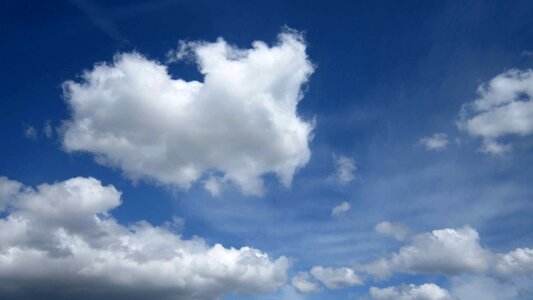 Atmosphere blue sky cloud photo