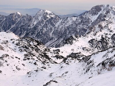 Snow alps carega photo