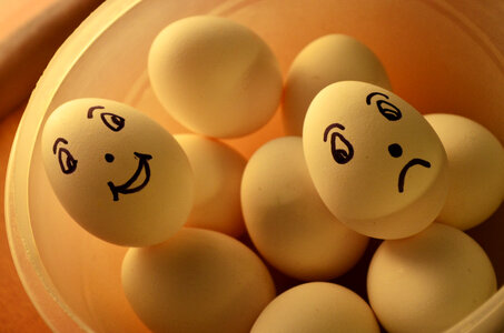 Happy Sad Faces photo