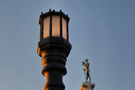 Capital City dusk lamp