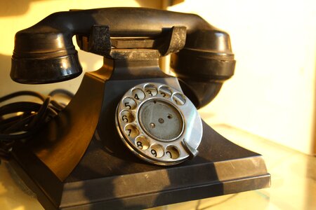 Antique retro dial photo