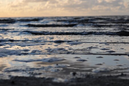 Sea water wave