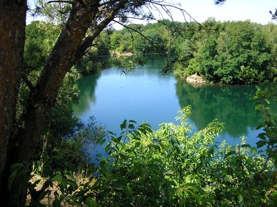 Lake landscape pond photo