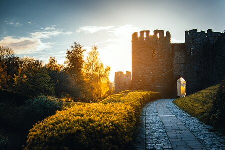 Sunrise Castle Path photo