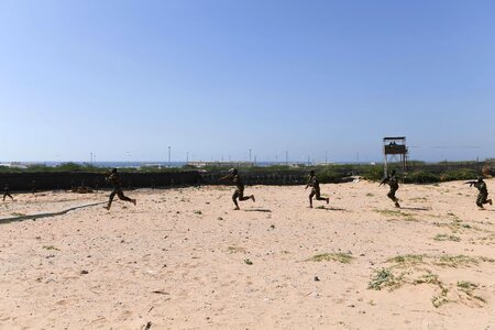 Sand people army photo