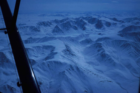 Mountain glacier region photo