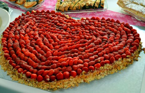 Cake dessert heart photo