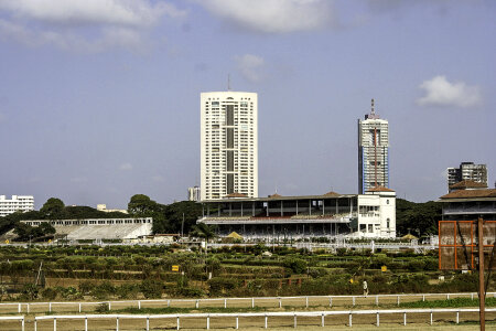 Mahalaxmi Racecourse building in Mumbai, India photo