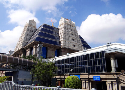 A temple in India in Bangalore