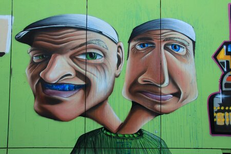 Graffiti hydra green boys
