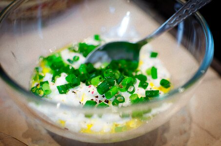 Cheese chives healthy