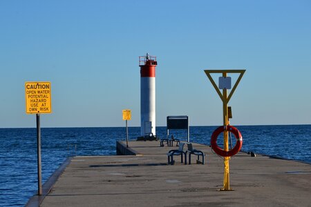 Sea water harbor