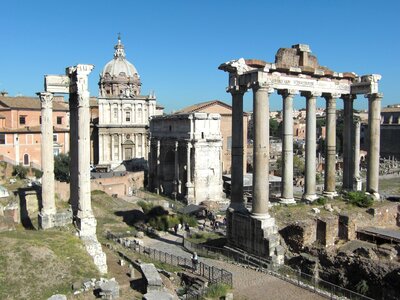 Roman foro romano romans photo