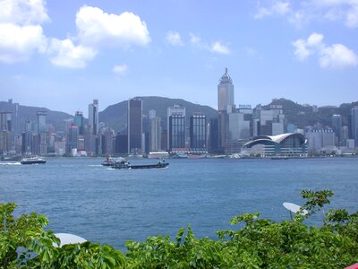 Hong kong skyscraper photo