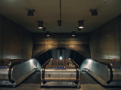 Escalator photo