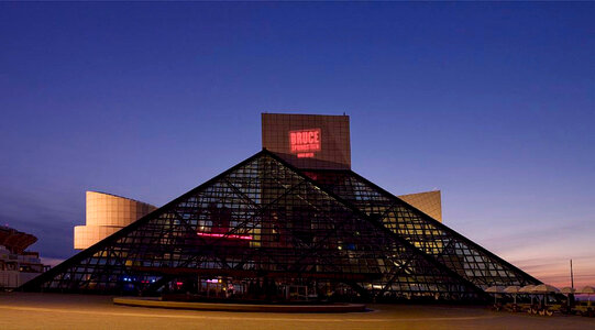 Rock and Roll Hall of Fame in Cleveland, Ohio photo
