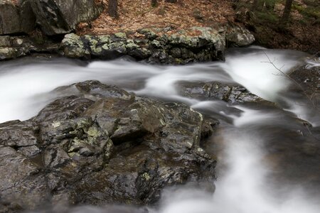 Motion flowing nature photo