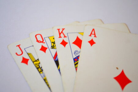 Playing Cards Good Luck photo