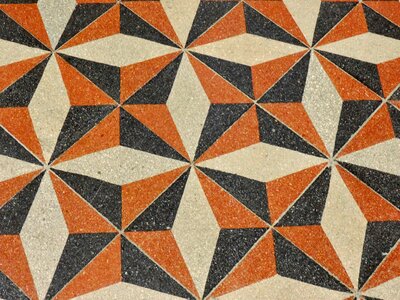 Arabesque mosaic tile photo