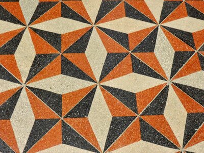Arabesque mosaic tile