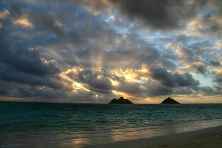 Seascape nature beach
