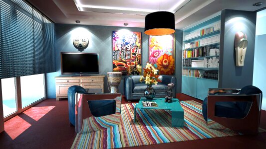 Interior design decoration design