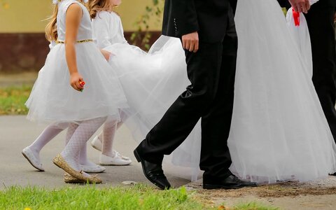 Ceremony children fashion photo