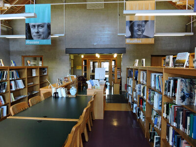 Interior view of the FWS Conservation Library-2